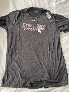Under Armour Jackson Hole Wyoming Dry fit  Tee